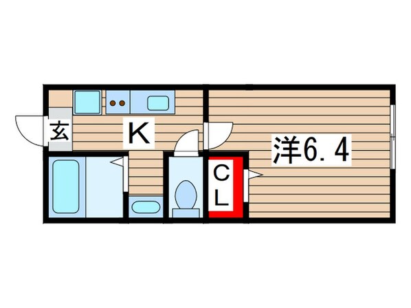 グランフェリオ都賀の物件間取画像